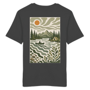 Canoe Camping Apparel – Quiet Morning on the Lake - Organic Shirt