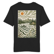 Canoe Camping Apparel – Quiet Morning on the Lake - Organic Shirt