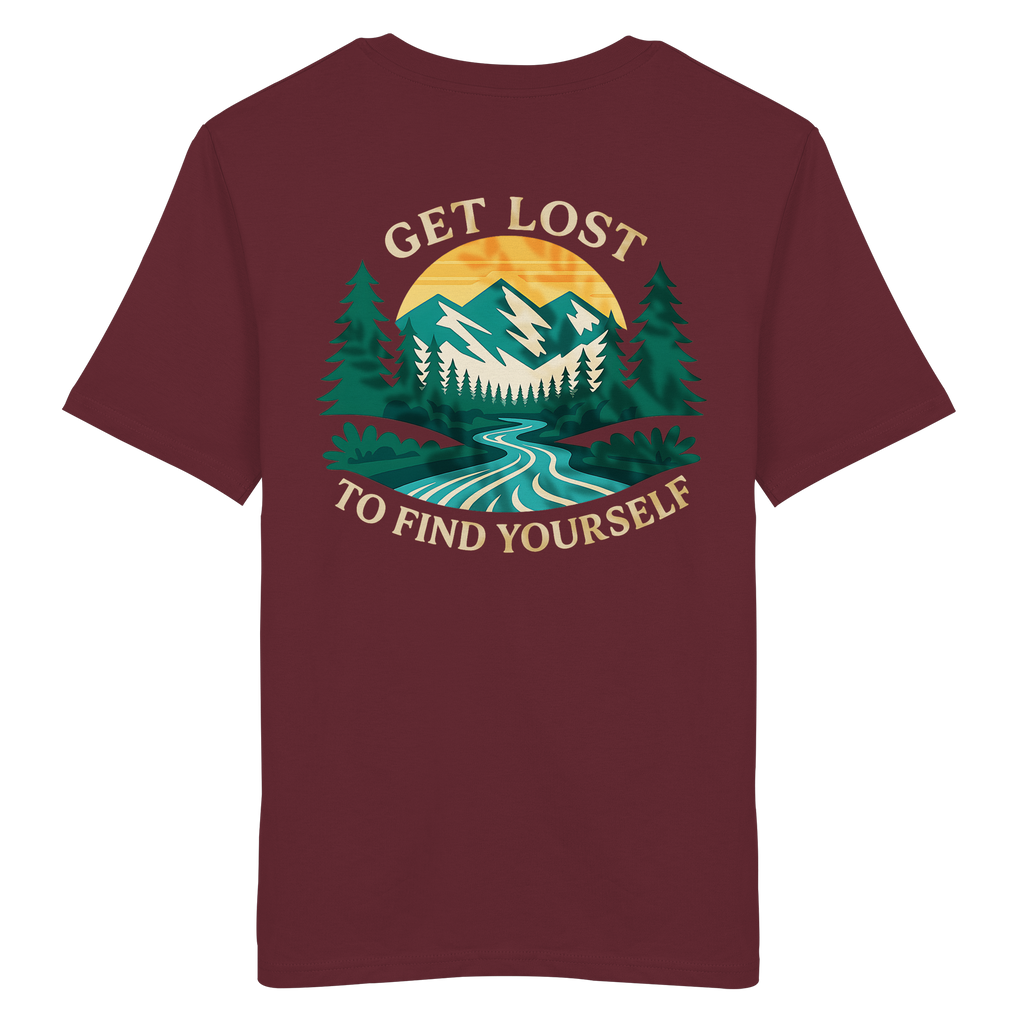 Get Lost to Find Yourself - Organic Shirt