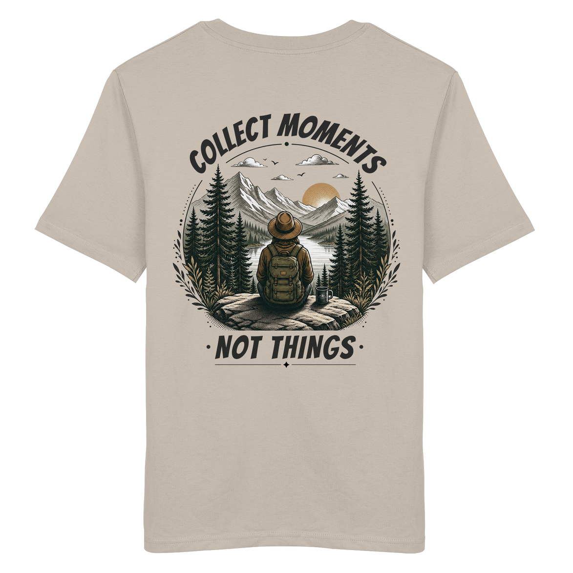 Collect Moments Not Things - Organic Shirt