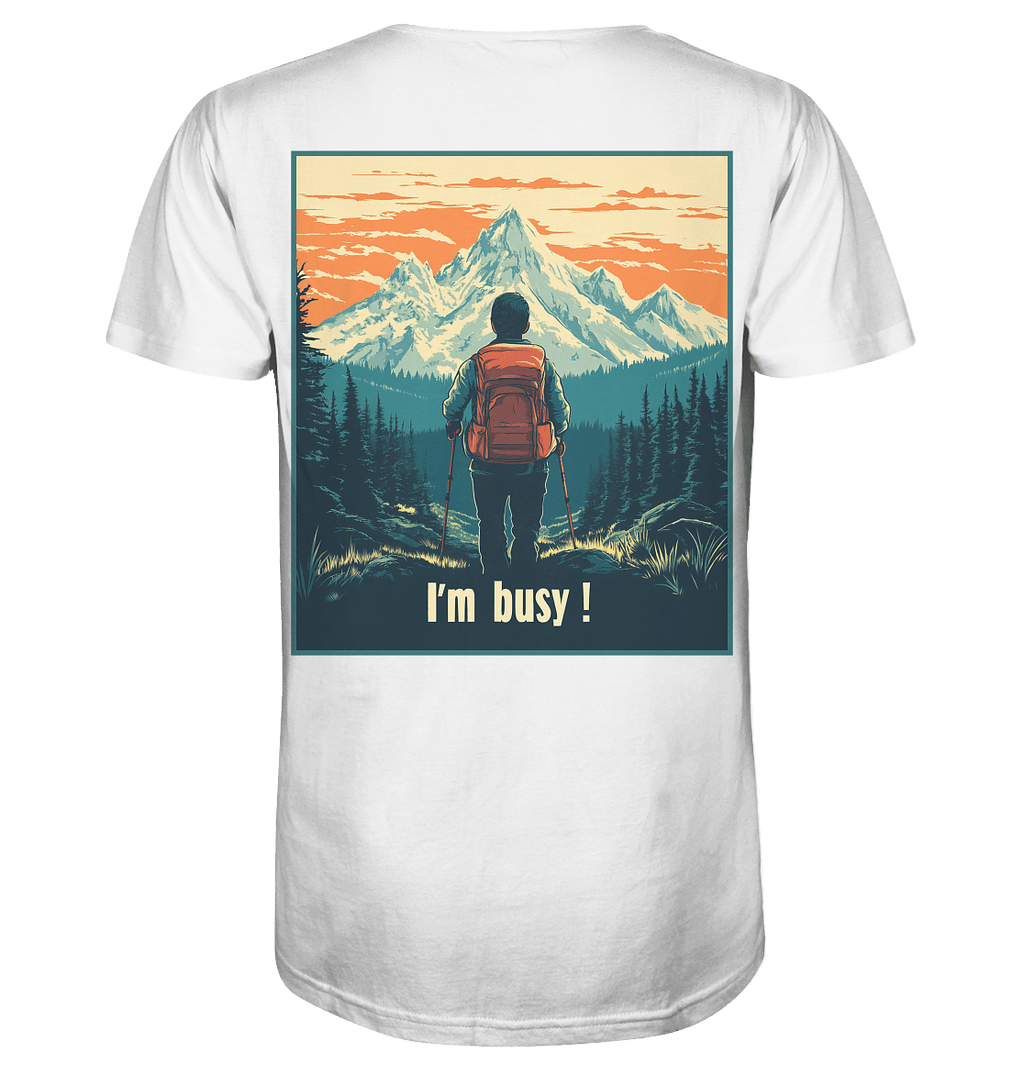 Je suis occupé ! (2.0) - T-shirt bio