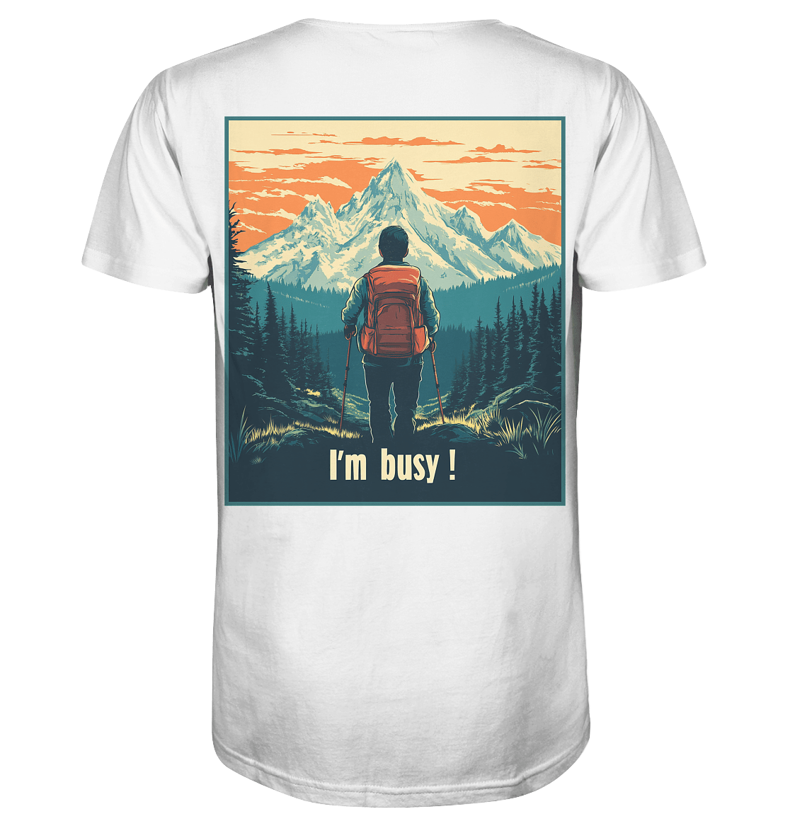 I'm Busy ! (2.0) - Organic Shirt
