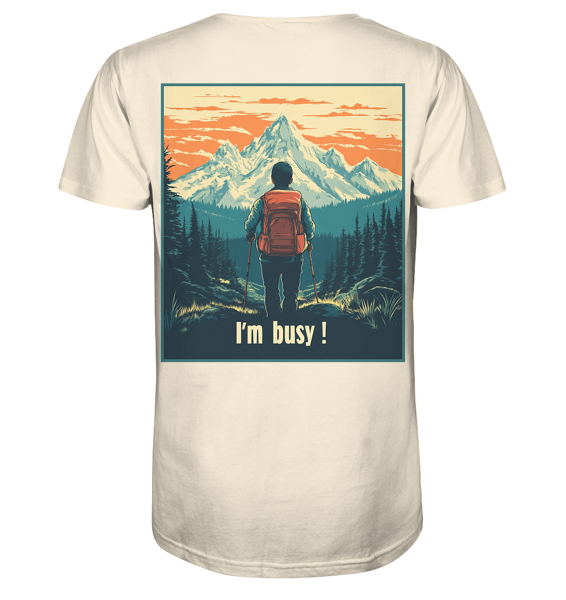I'm Busy ! (2.0) - Organic Shirt