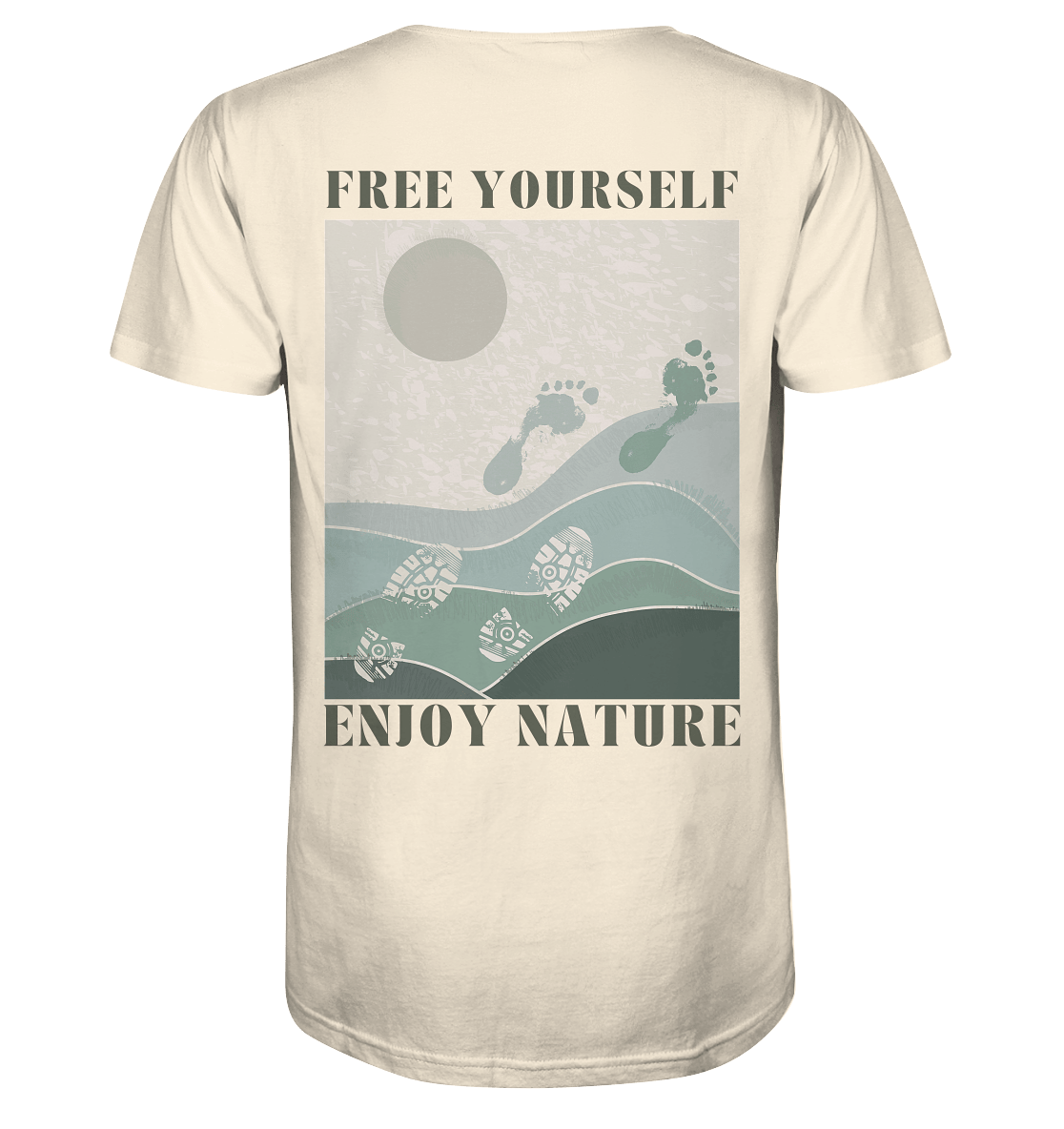 Free Yourself - Enjoy Nature - Organic Shirt