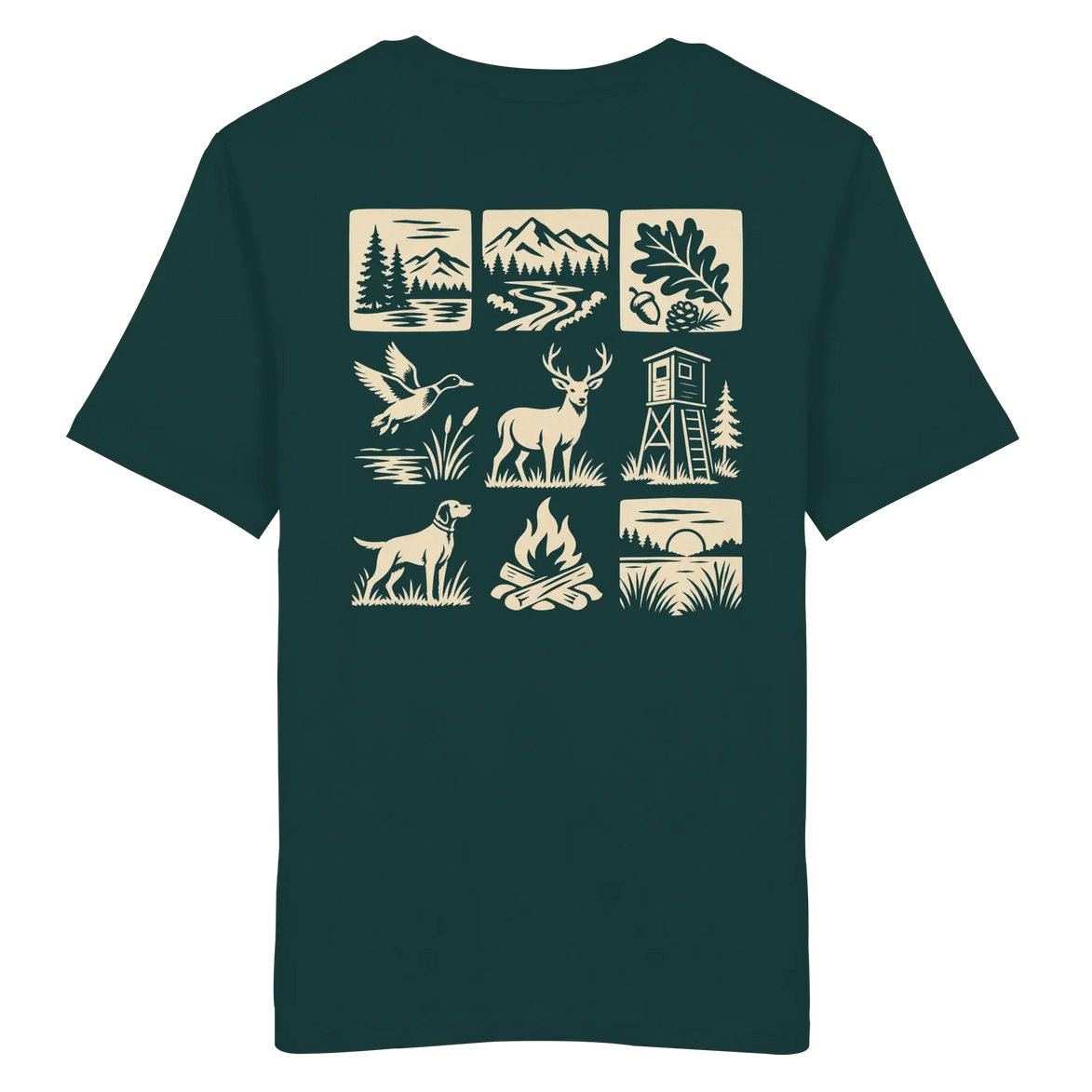 Hunting and Fishing Apparel – Nature & Beyond Compass Kopie - Organic Shirt