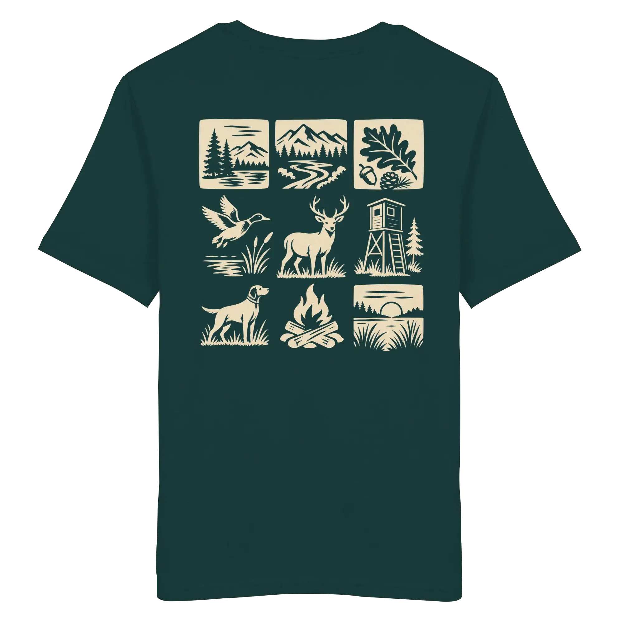 Hunting and Fishing Apparel – Nature & Beyond Compass Kopie - Organic Shirt