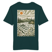 Canoe Camping Apparel – Quiet Morning on the Lake - Organic Shirt