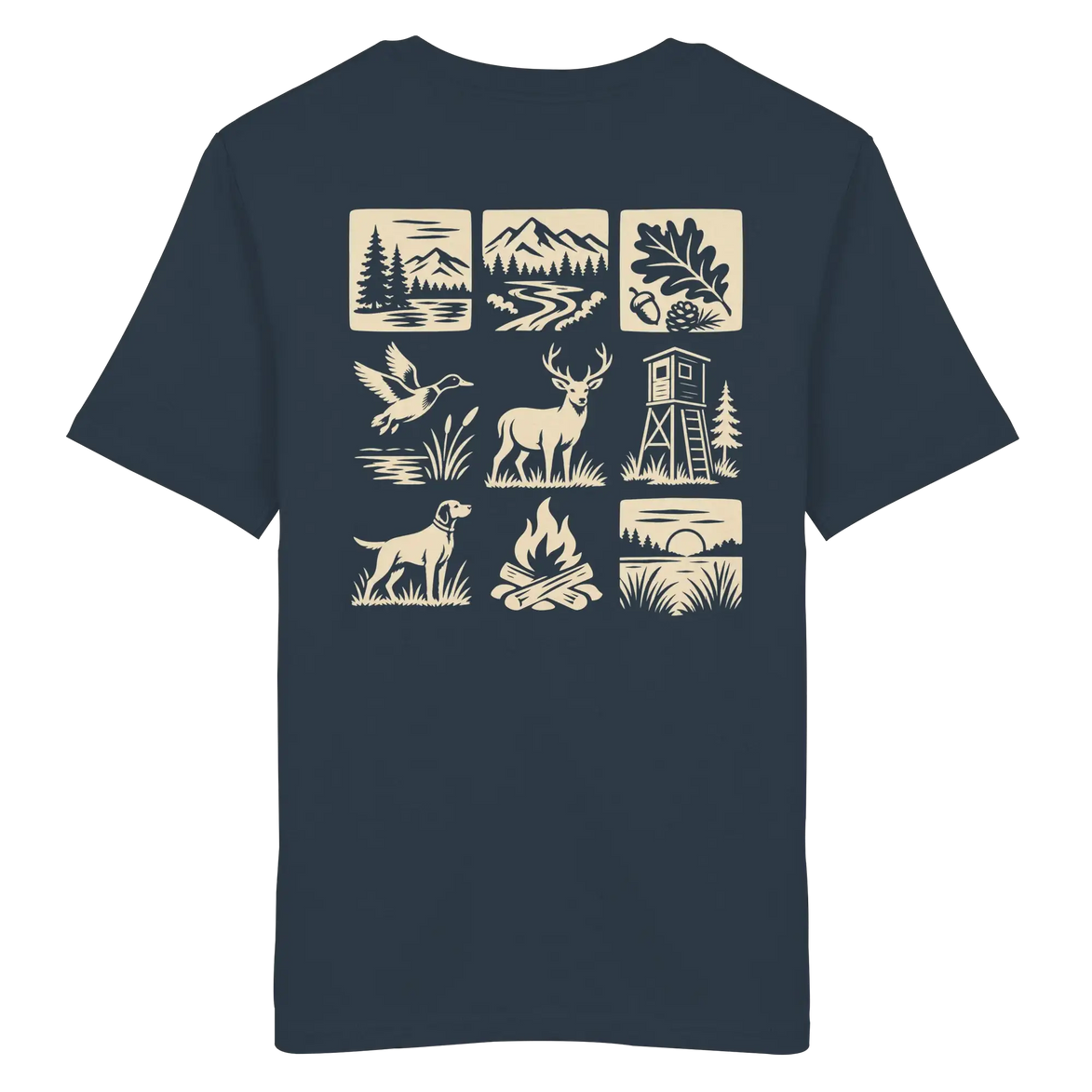 Hunting and Fishing Apparel – Nature & Beyond Compass Kopie - Organic Shirt