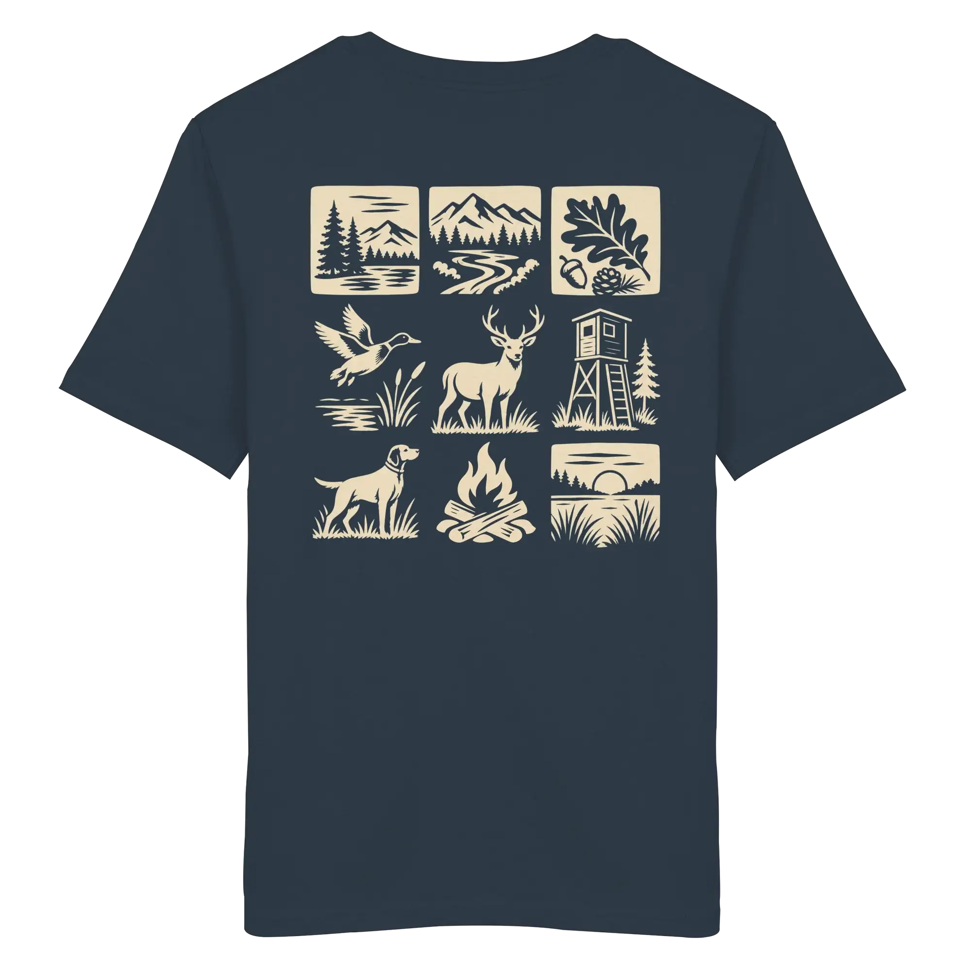 Hunting and Fishing Apparel – Nature & Beyond Compass Kopie - Organic Shirt