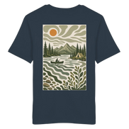 Canoe Camping Apparel – Quiet Morning on the Lake - Organic Shirt