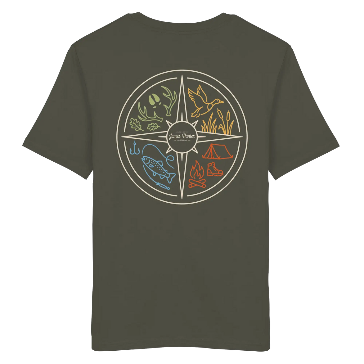 Hunting and Fishing Apparel – Nature & Beyond Compass - Organic Shirt