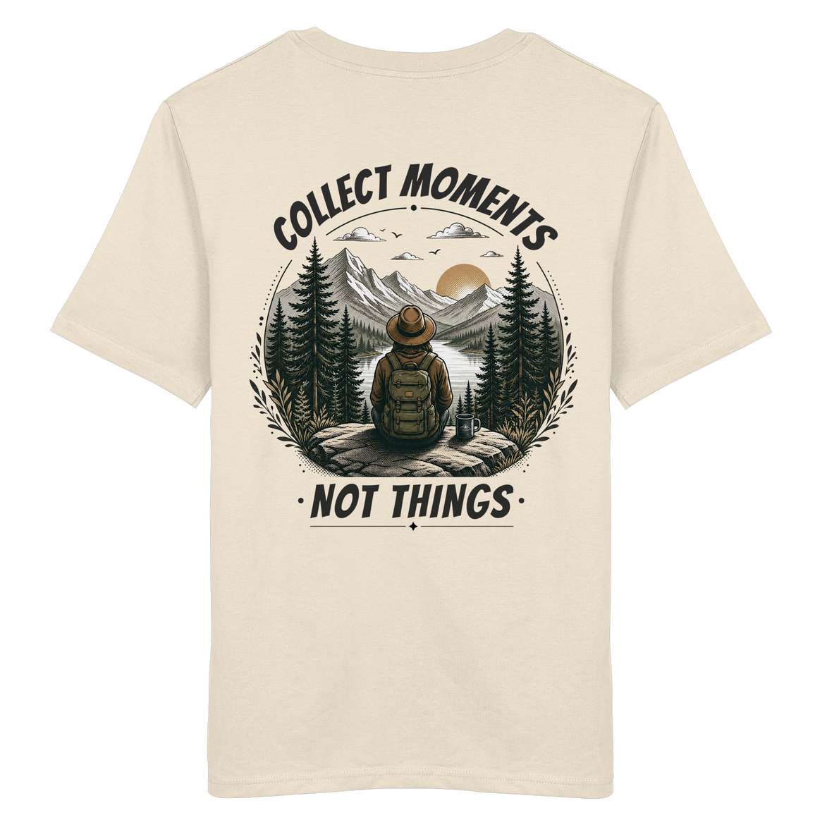 Collect Moments Not Things - Organic Shirt