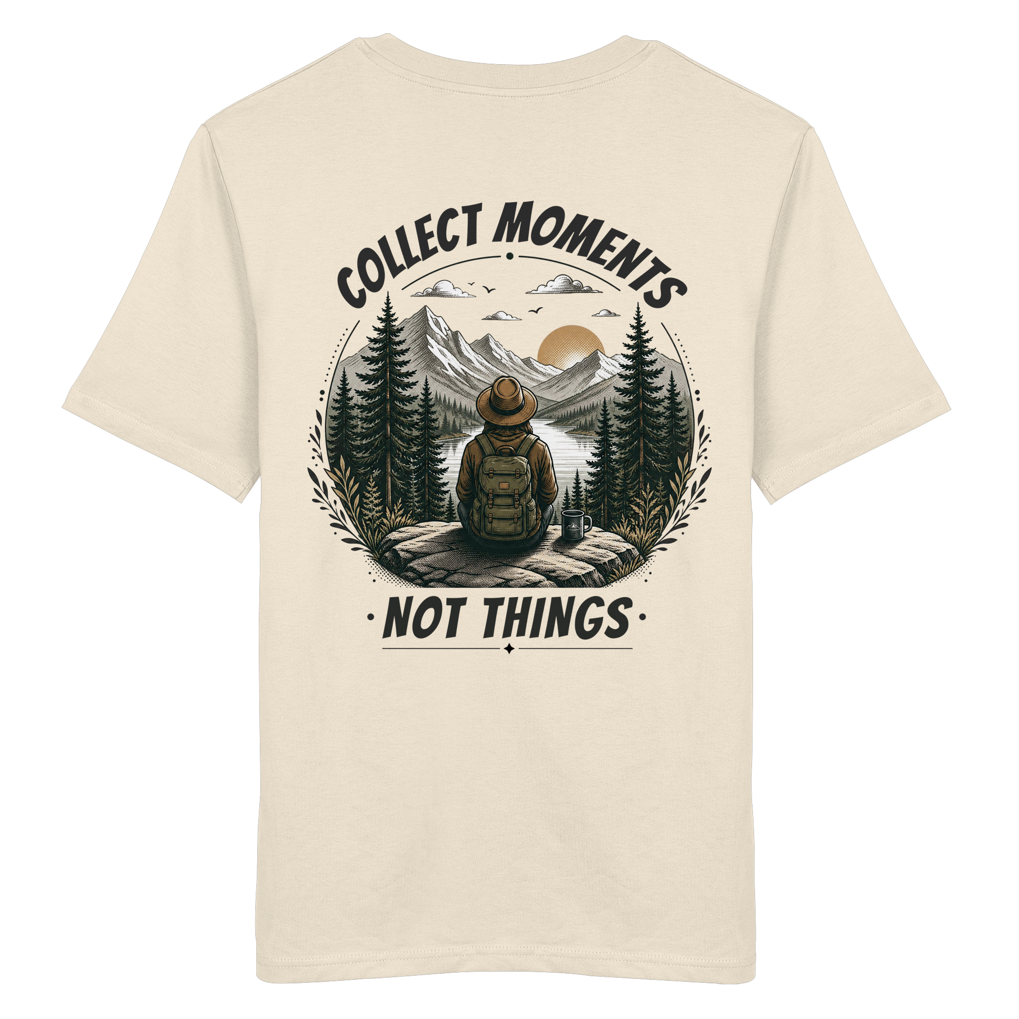 Collect Moments Not Things - Organic Shirt