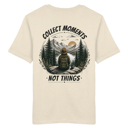Sammle Momente, nicht Dinge – Bio-Shirt