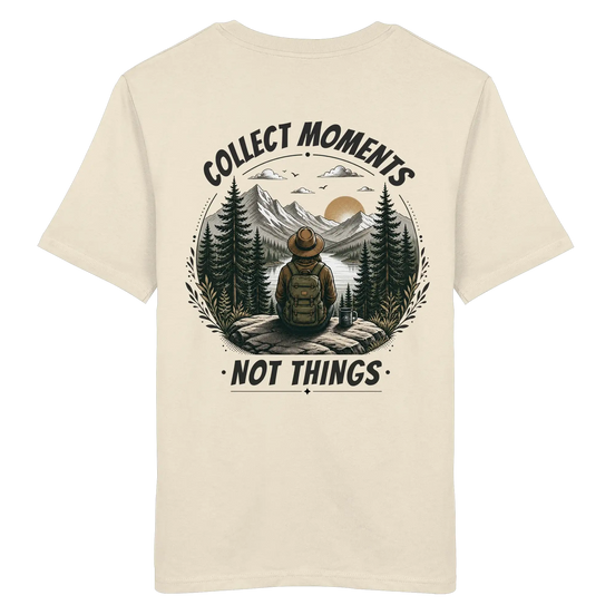 Sammle Momente, nicht Dinge – Bio-Shirt