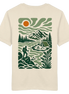 Camping & Hiking Apparel – Retro Wilderness Print - Organic Shirt