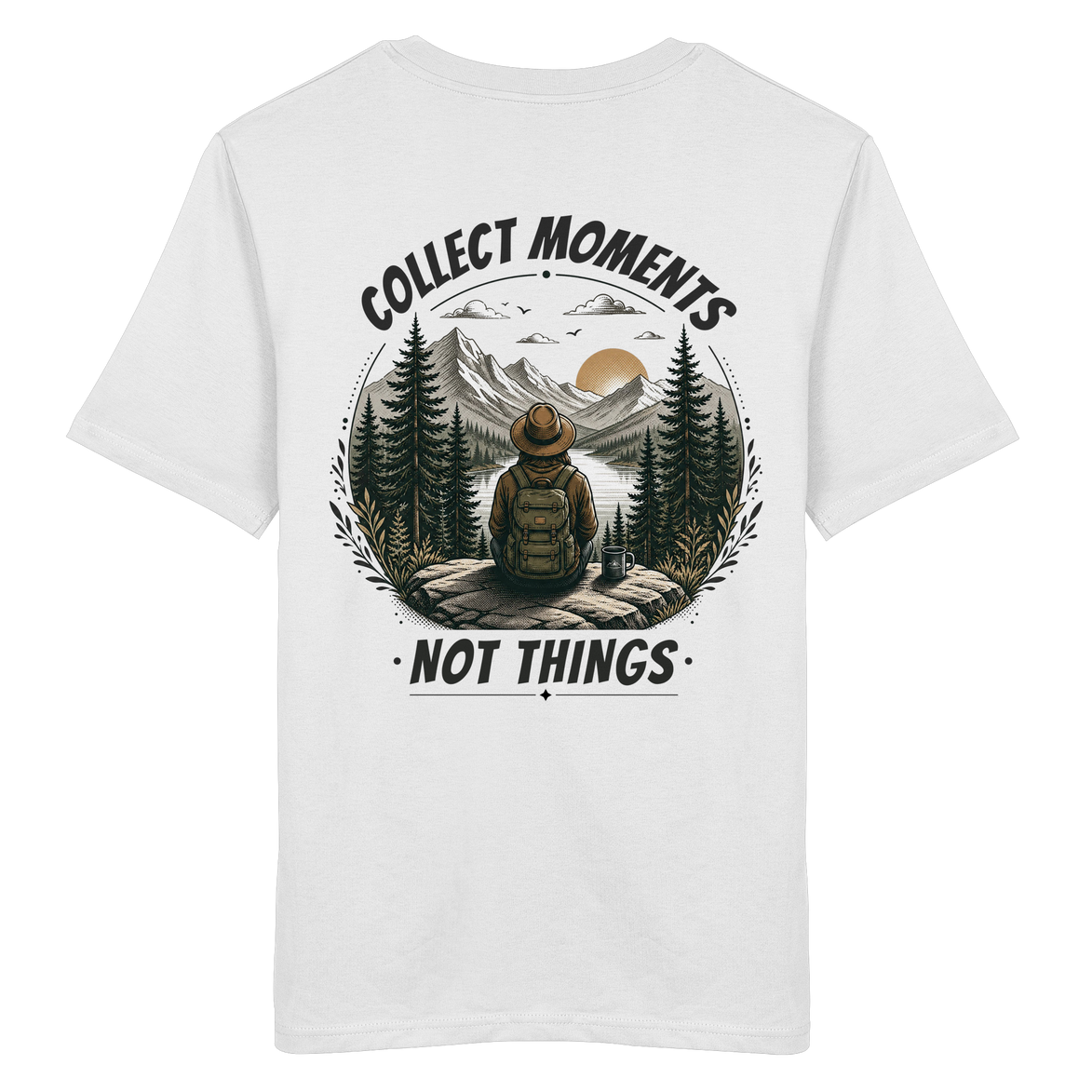 Collect Moments Not Things - Organic Shirt