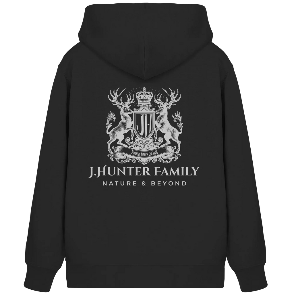James Hunter Family - Black / White - Organic Zipper