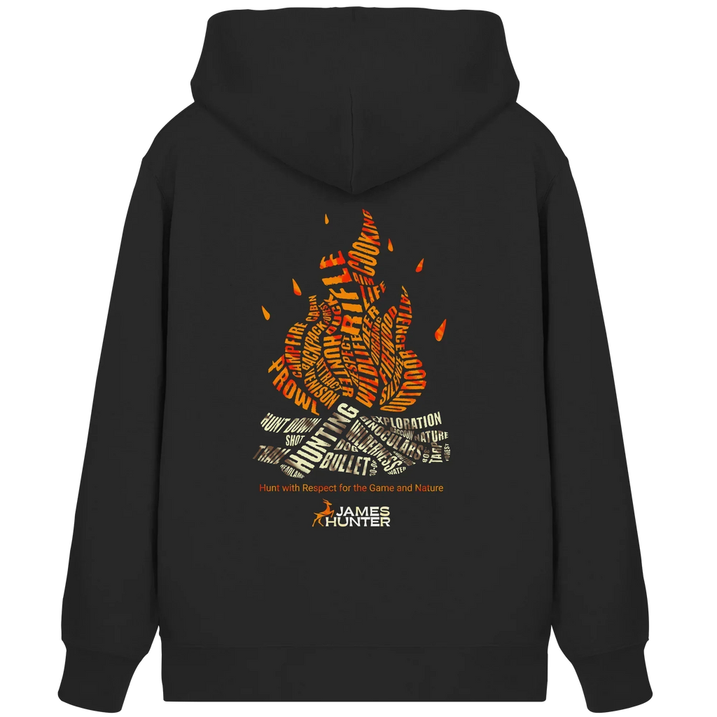 Fire & Words - Organic Zipper