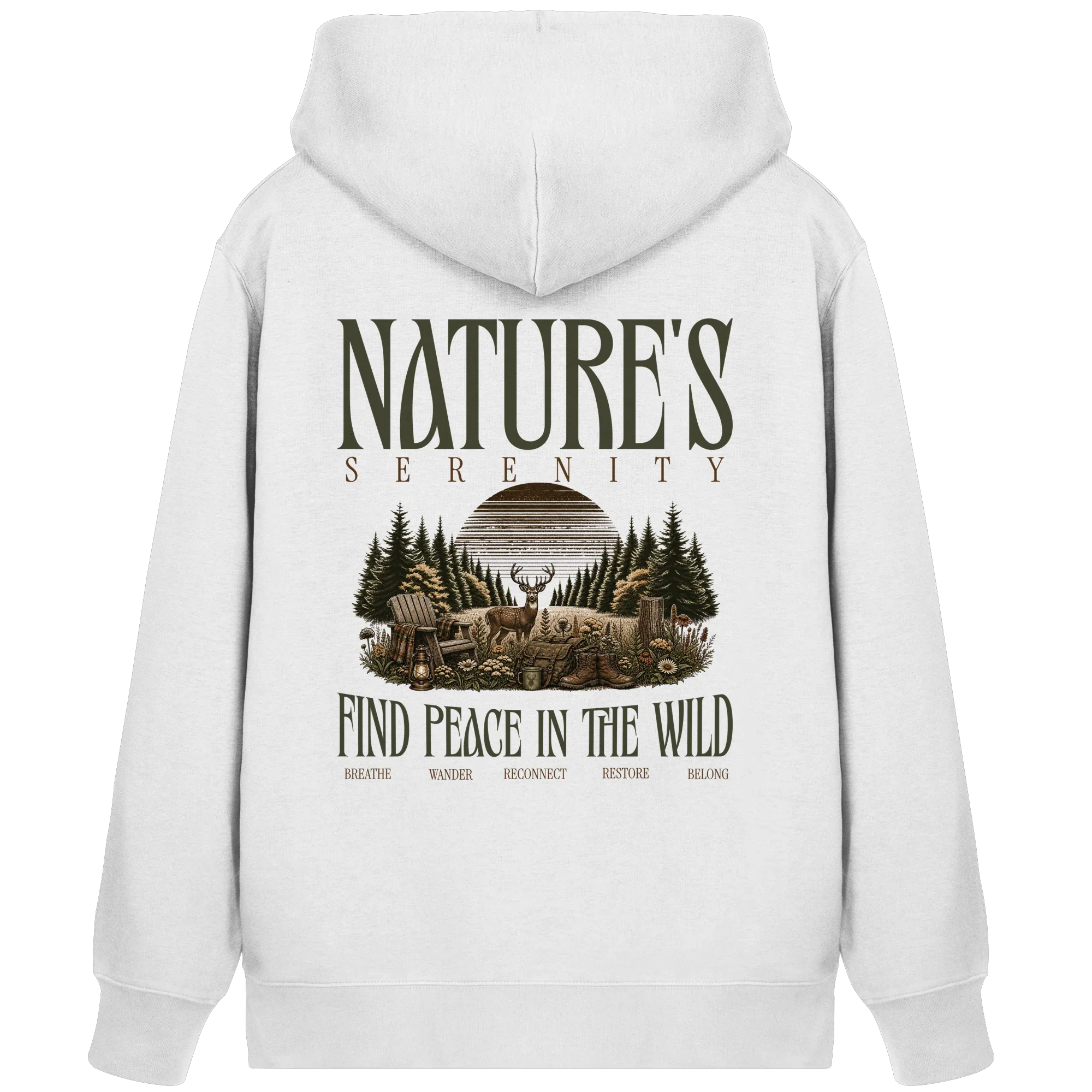 Nature's Serenity - Organic Zipper