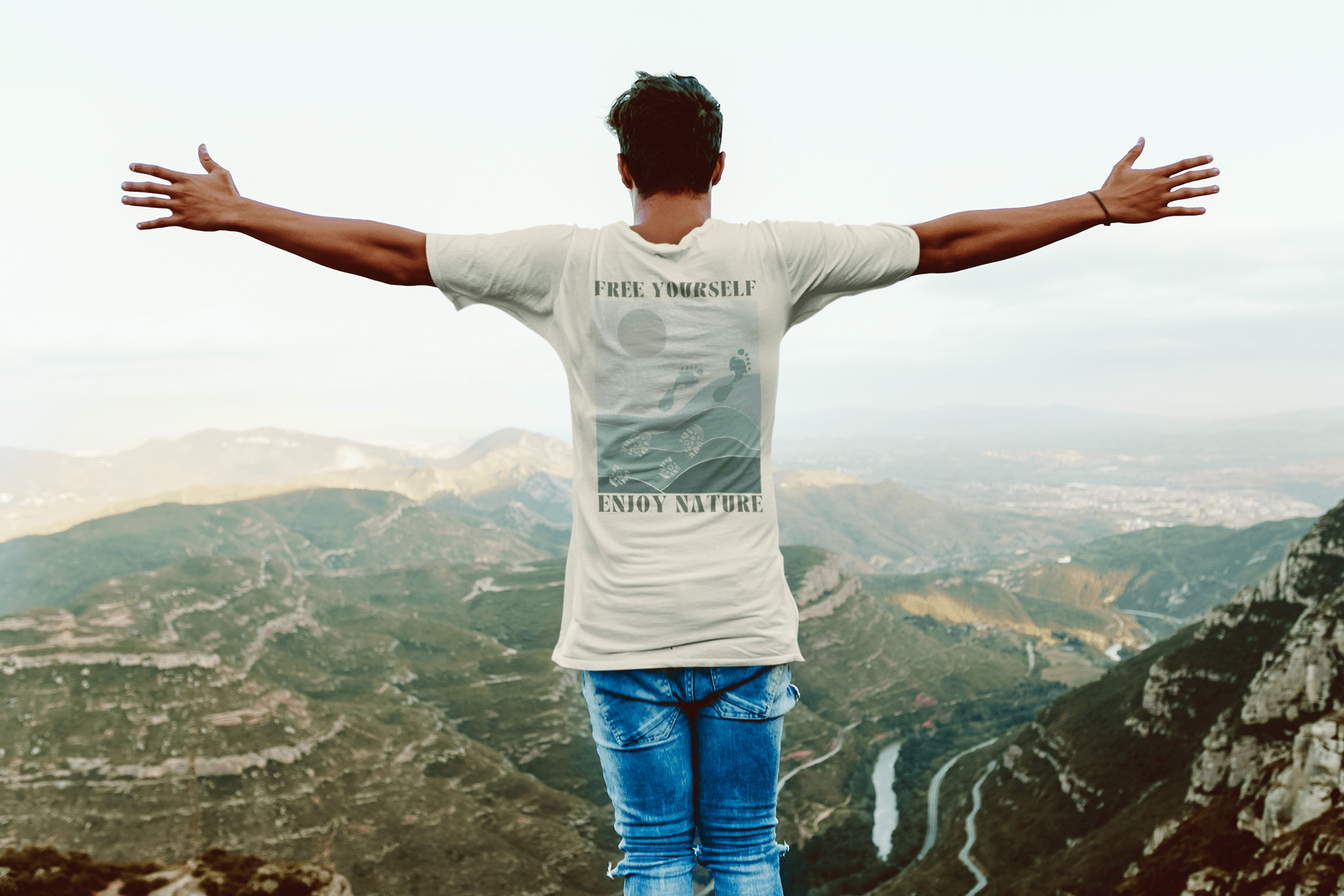 Free Yourself - Enjoy Nature - Organic Shirt