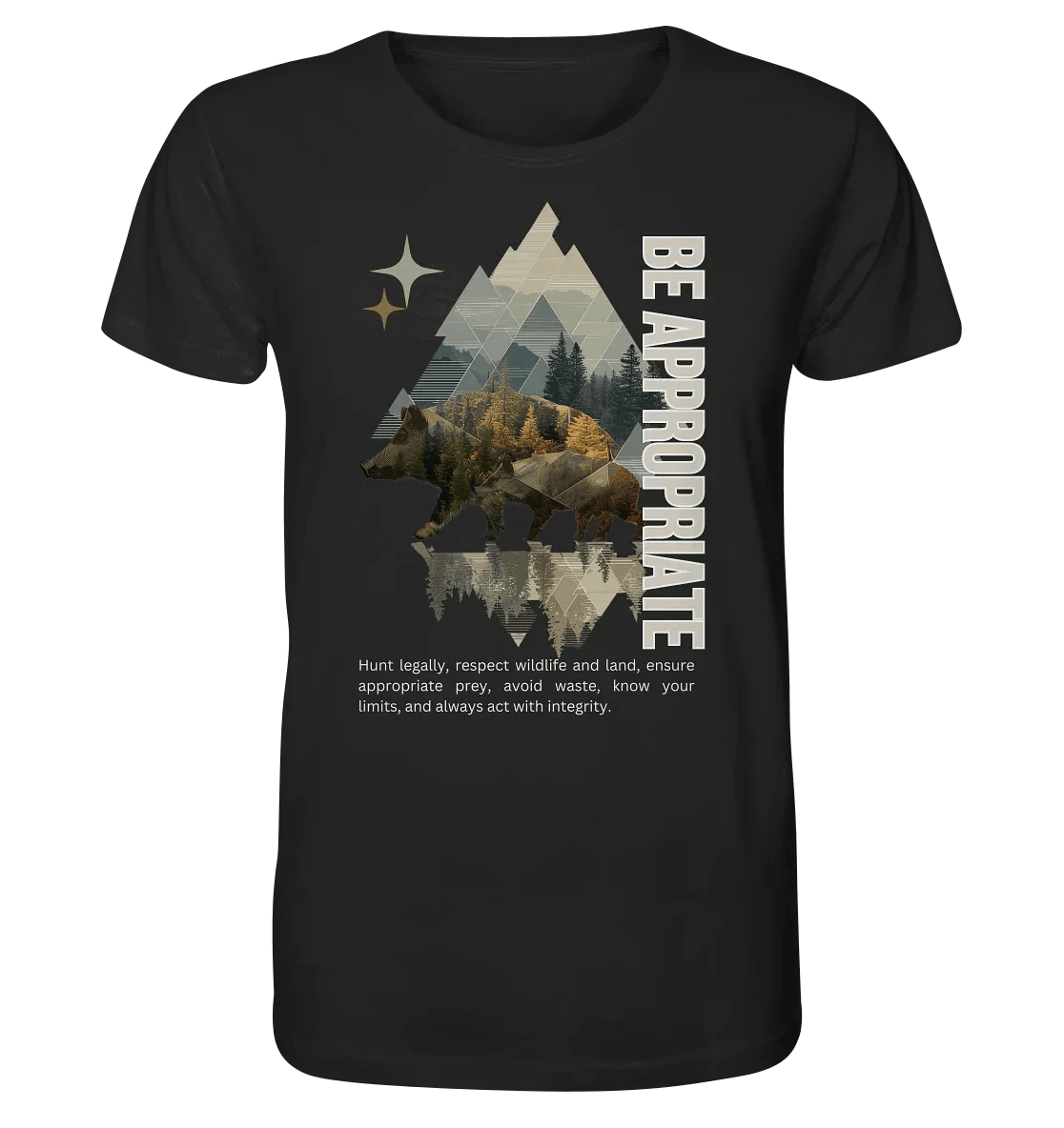 Be Appropriate - Organic Shirt - James Hunter - Nature and Beyond