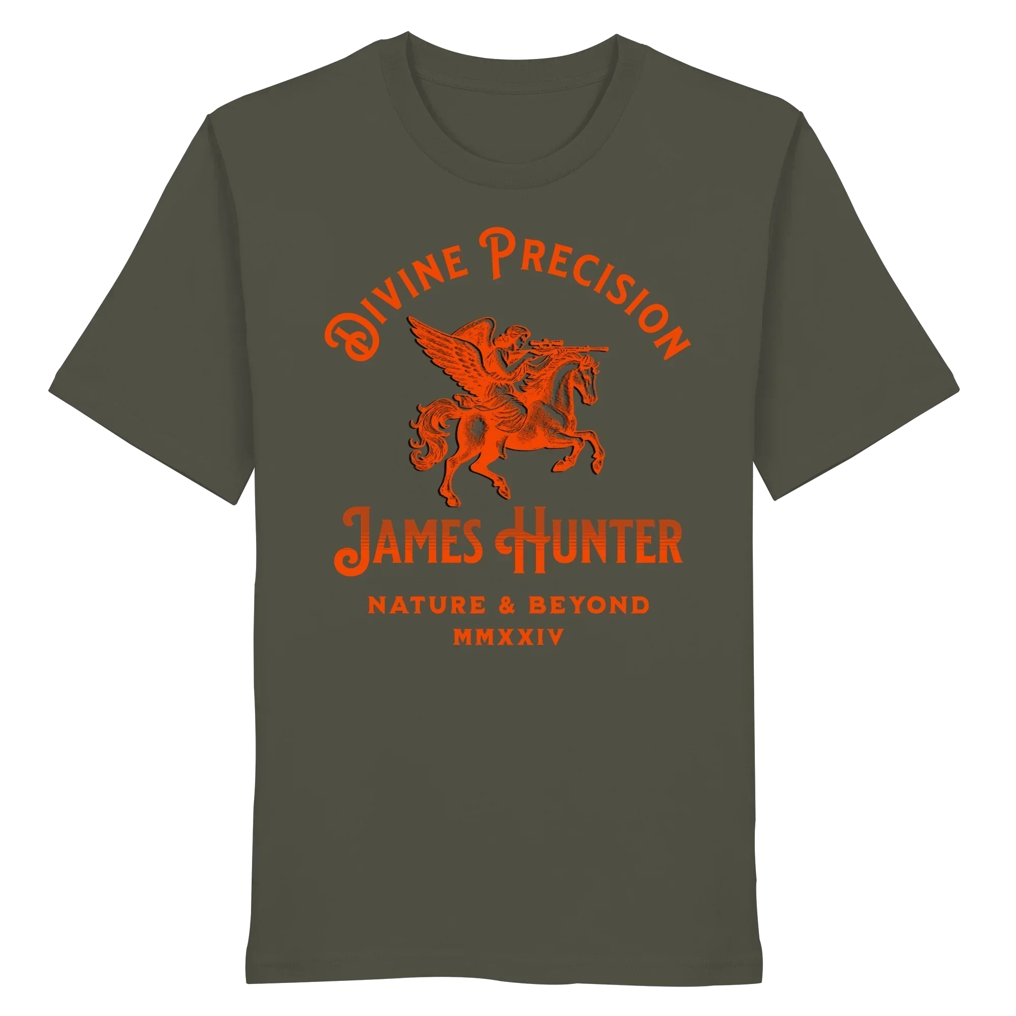 Divine Precision - Organic Shirt - James Hunter - Nature and Beyond