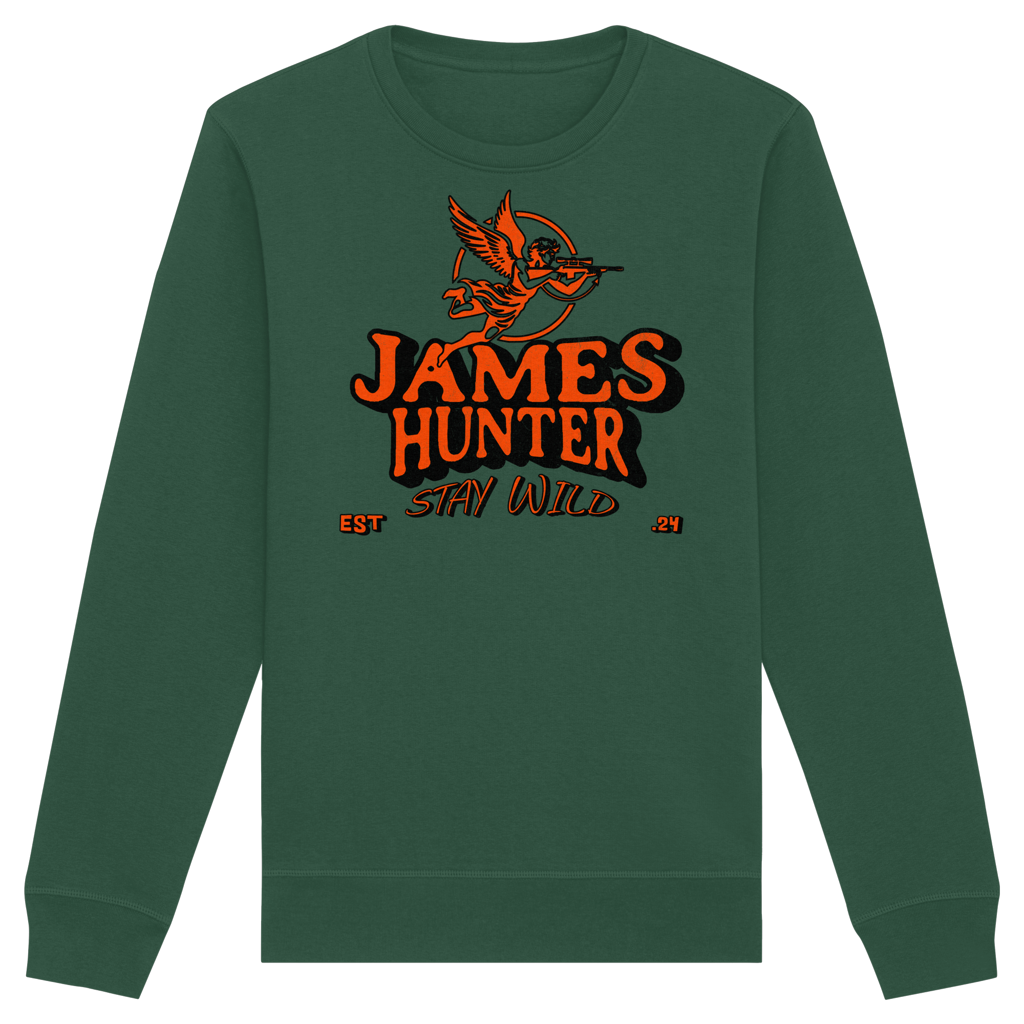 Stay Wild – James Hunter Angel Edition - Organic Basic Unisex Sweatshirt