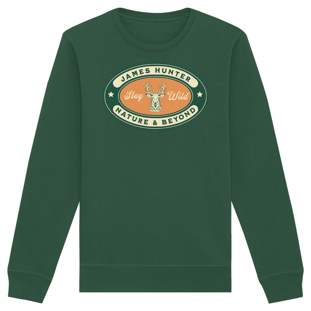 Stay Wild – James Hunter Original - Organic Basic Unisex Sweatshirt
