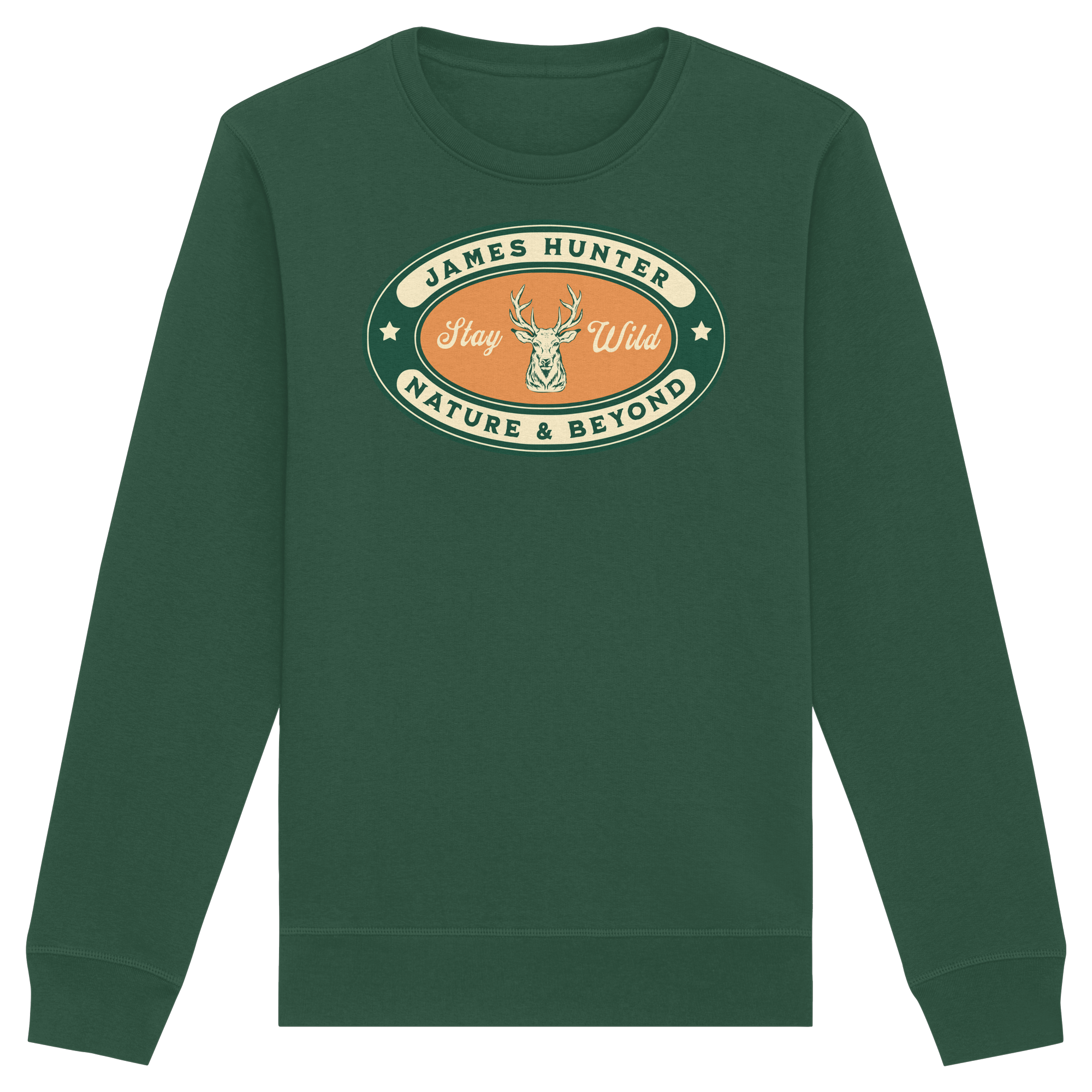 Stay Wild – James Hunter Original - Organic Basic Unisex Sweatshirt