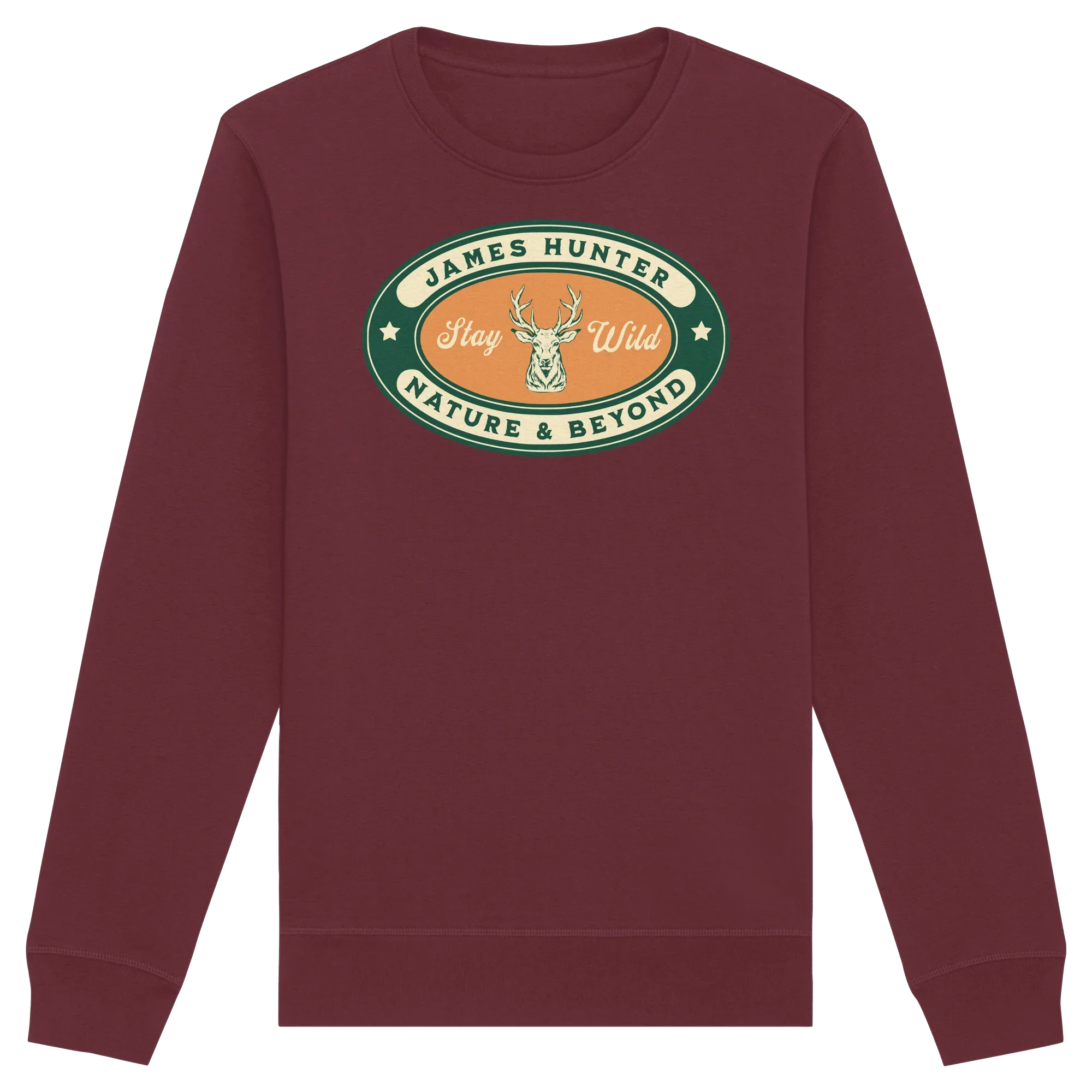 Stay Wild – James Hunter Original - Organic Basic Unisex Sweatshirt