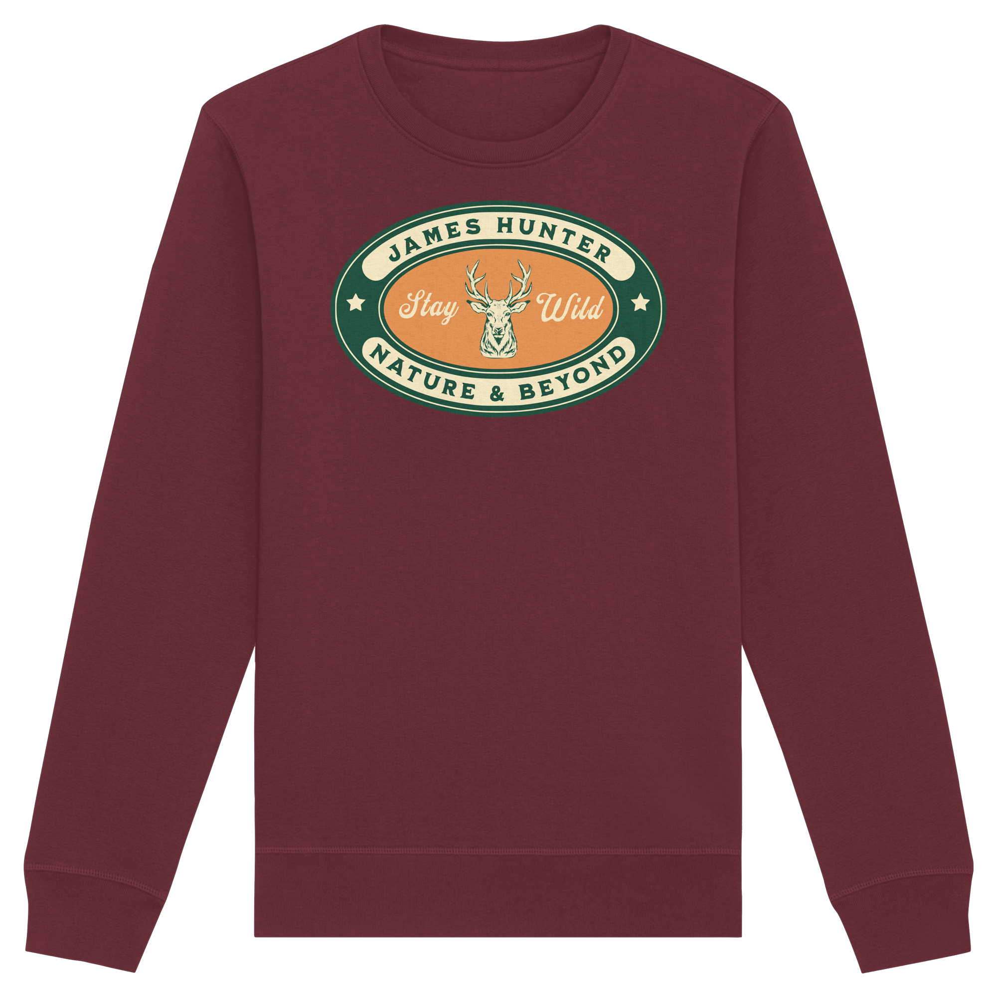 Stay Wild – James Hunter Original - Organic Basic Unisex Sweatshirt