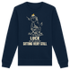 Luck is a skill. It just looks like doing nothing. - Organic Basic Unisex Sweatshirt