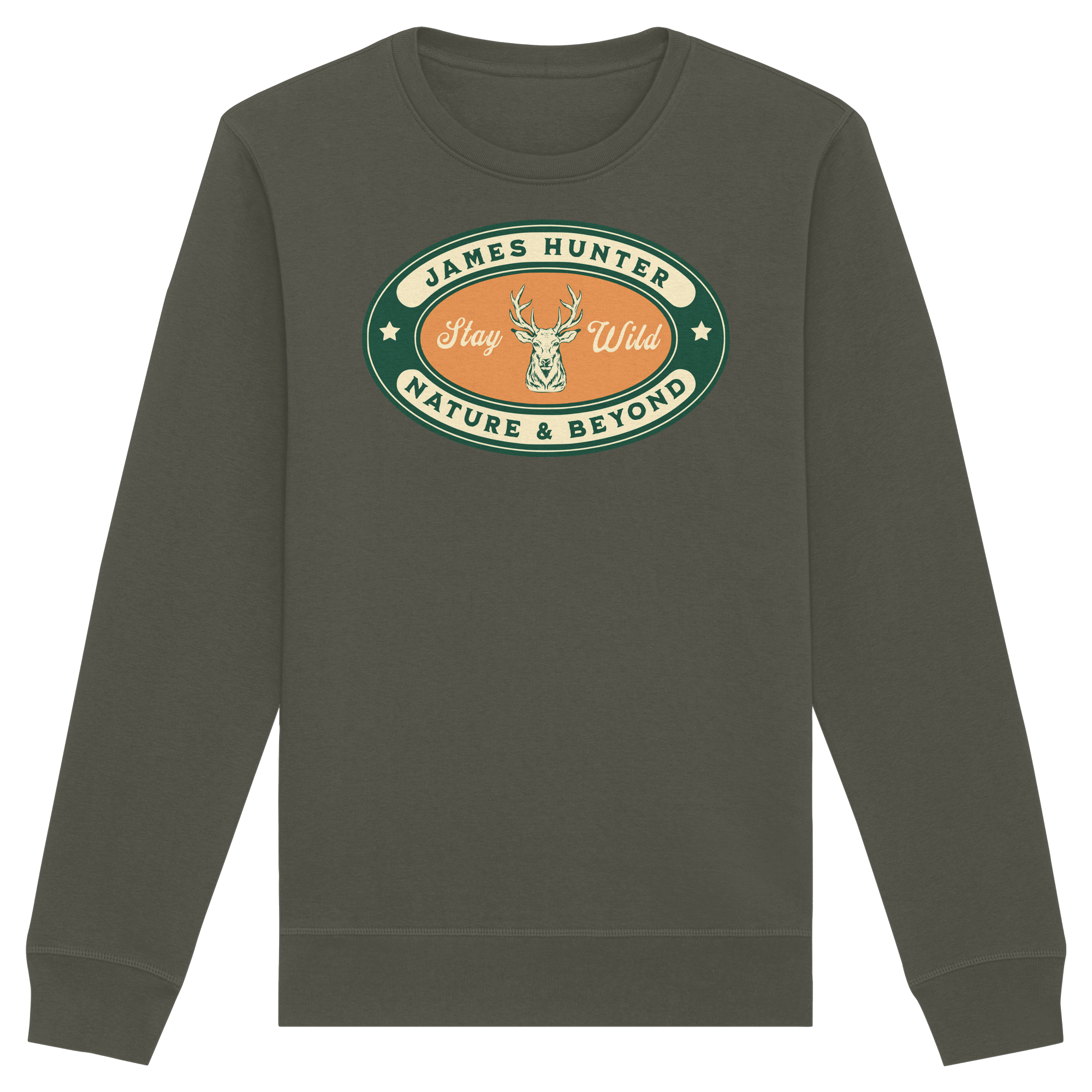 Stay Wild – James Hunter Original - Organic Basic Unisex Sweatshirt