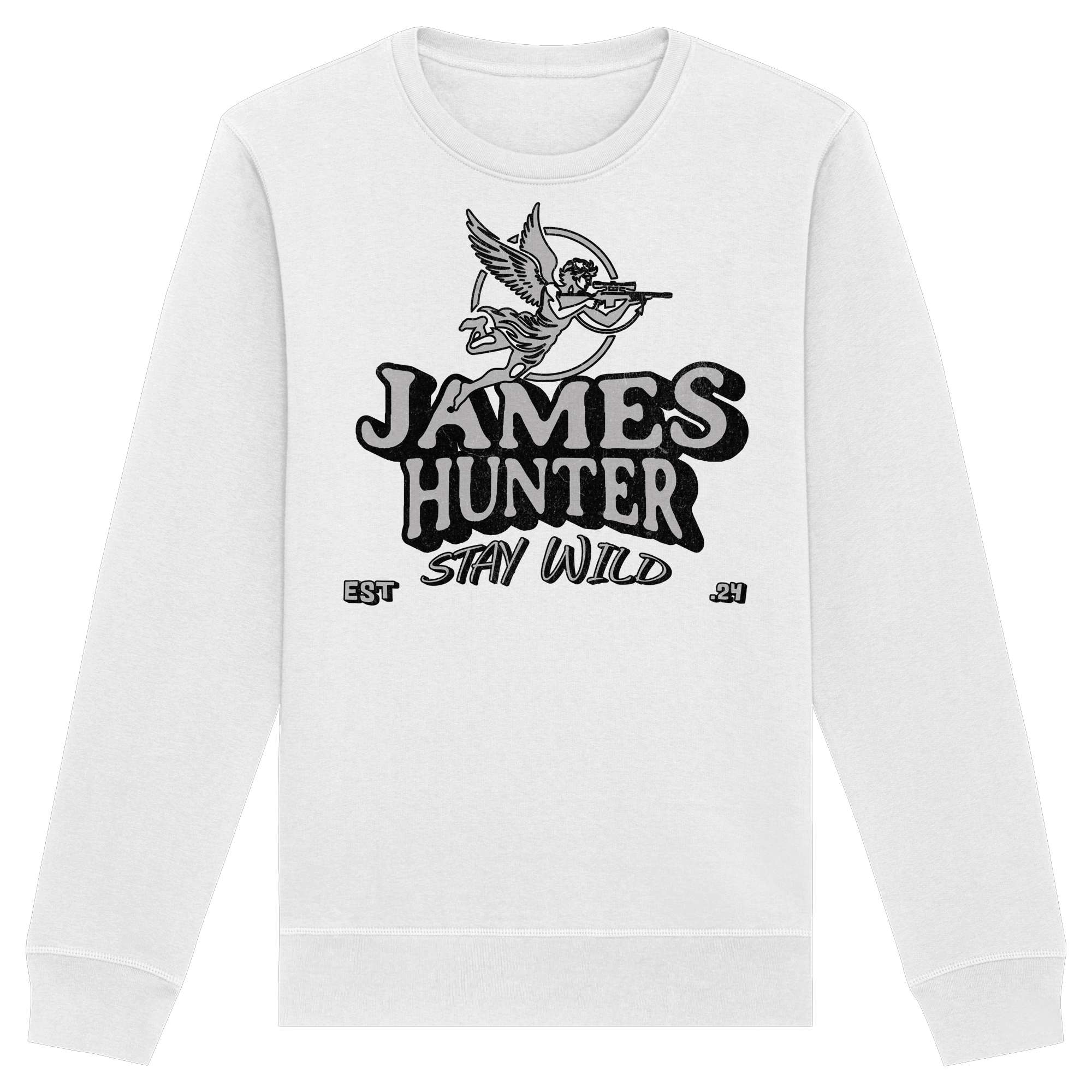 Stay Wild – James Hunter Angel Edition - Organic Basic Unisex Sweatshirt