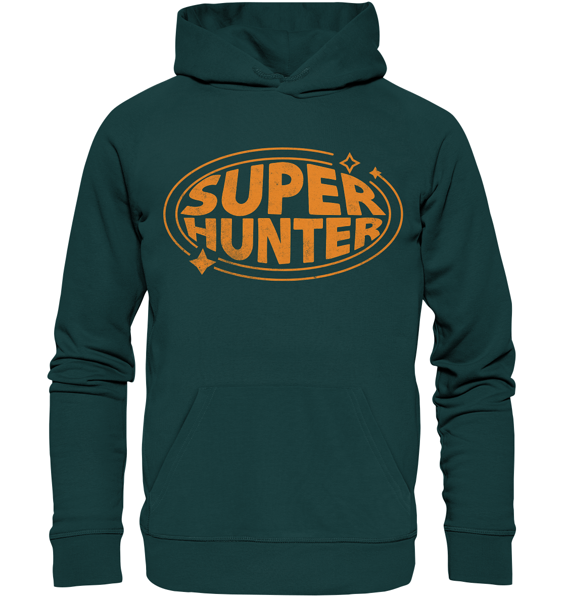 "SUPER HUNTER" by James Hunter - Organic Hoodie