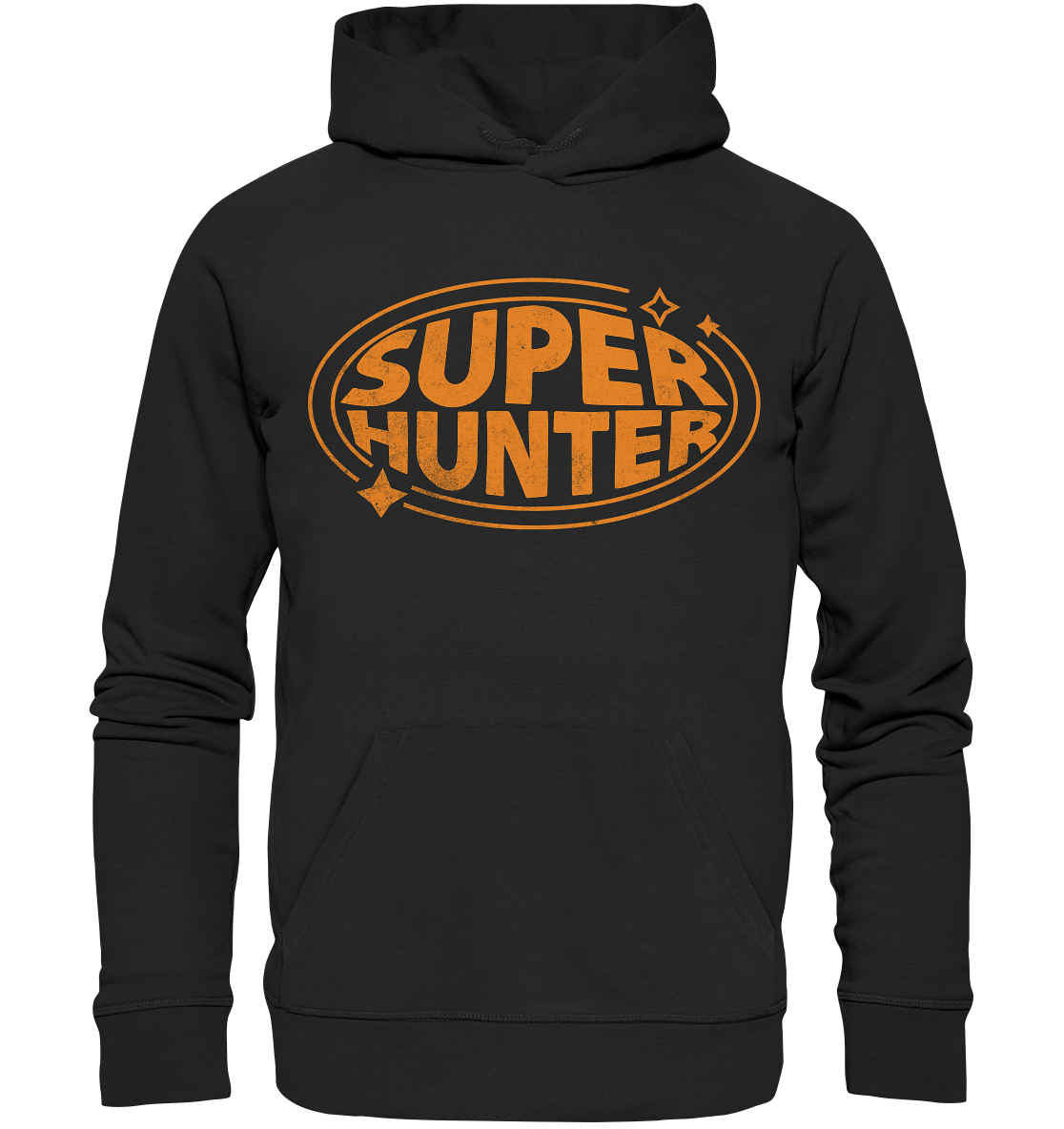 "SUPER HUNTER" by James Hunter - Organic Hoodie