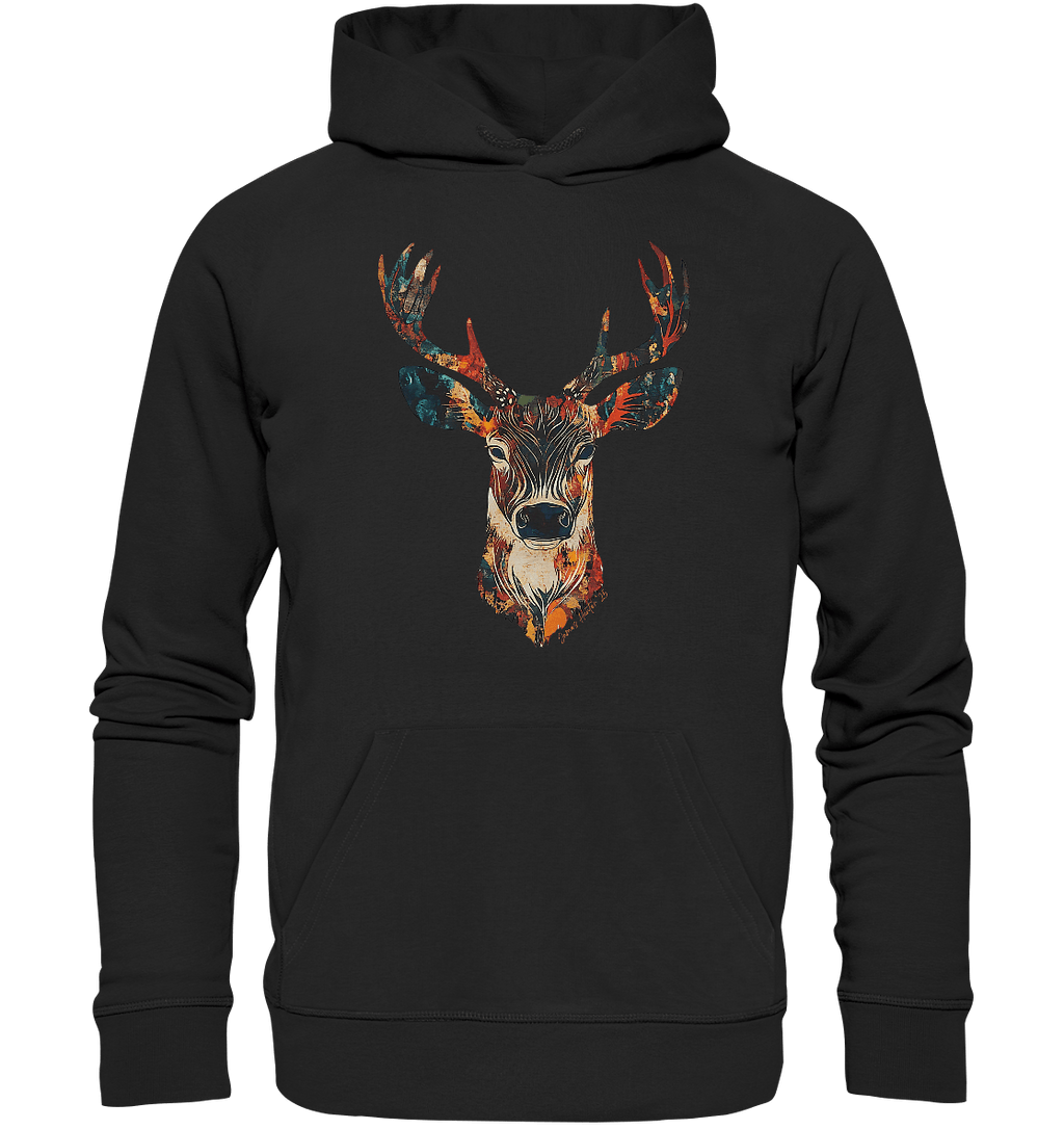 Big antlers, big attitude - Organic Hoodie