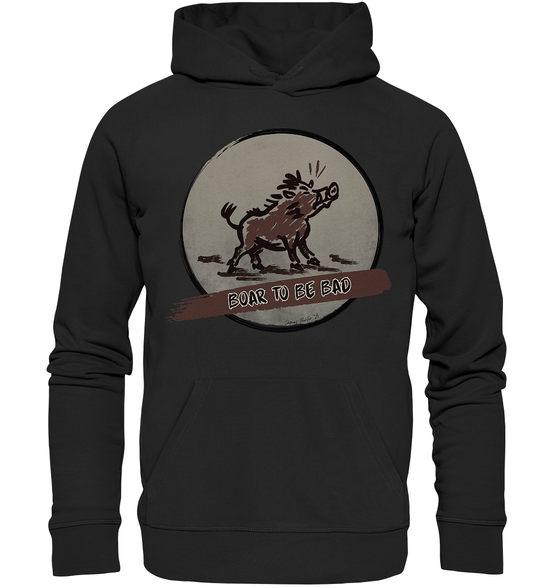 Boar to be Bad - Organic Hoodie