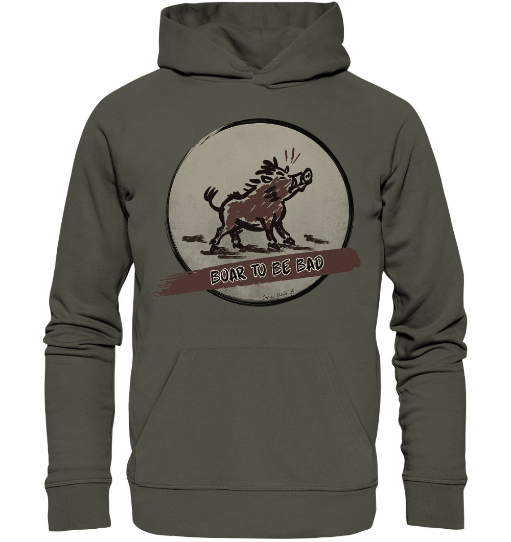 Boar to be Bad - Organic Hoodie