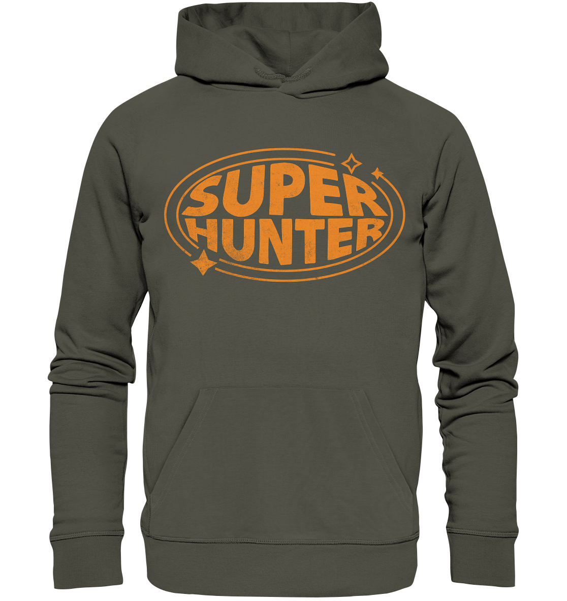 "SUPER HUNTER" by James Hunter - Organic Hoodie