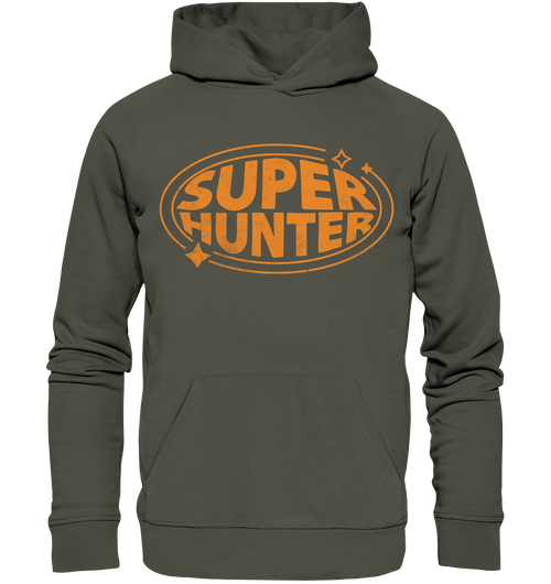 "SUPER HUNTER" by James Hunter - Organic Hoodie