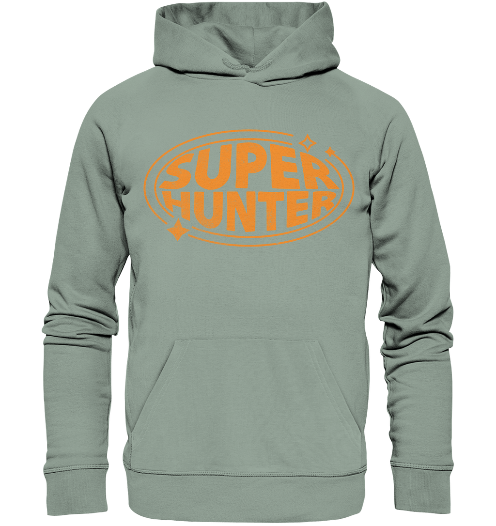 "SUPER HUNTER" by James Hunter - Organic Hoodie
