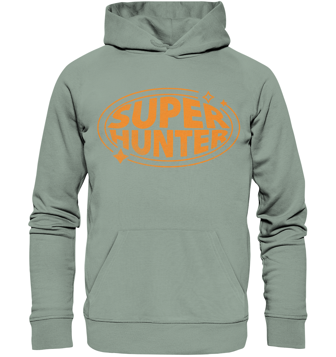 "SUPER HUNTER" by James Hunter - Organic Hoodie