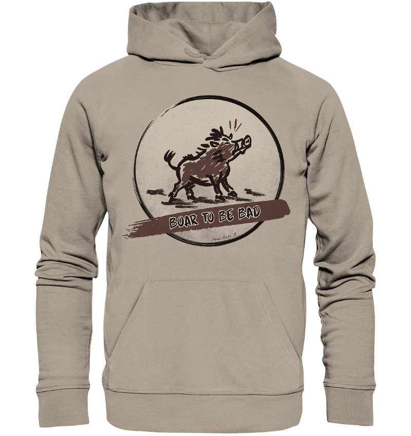 Boar to be Bad - Organic Hoodie