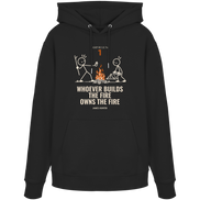 Rule 01 — Whoever Builds the Fire Owns the Fire - Organic Hoodie