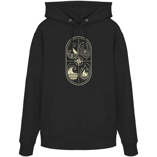 The Four Elements – Nature in Balance 1.0 - Organic Hoodie