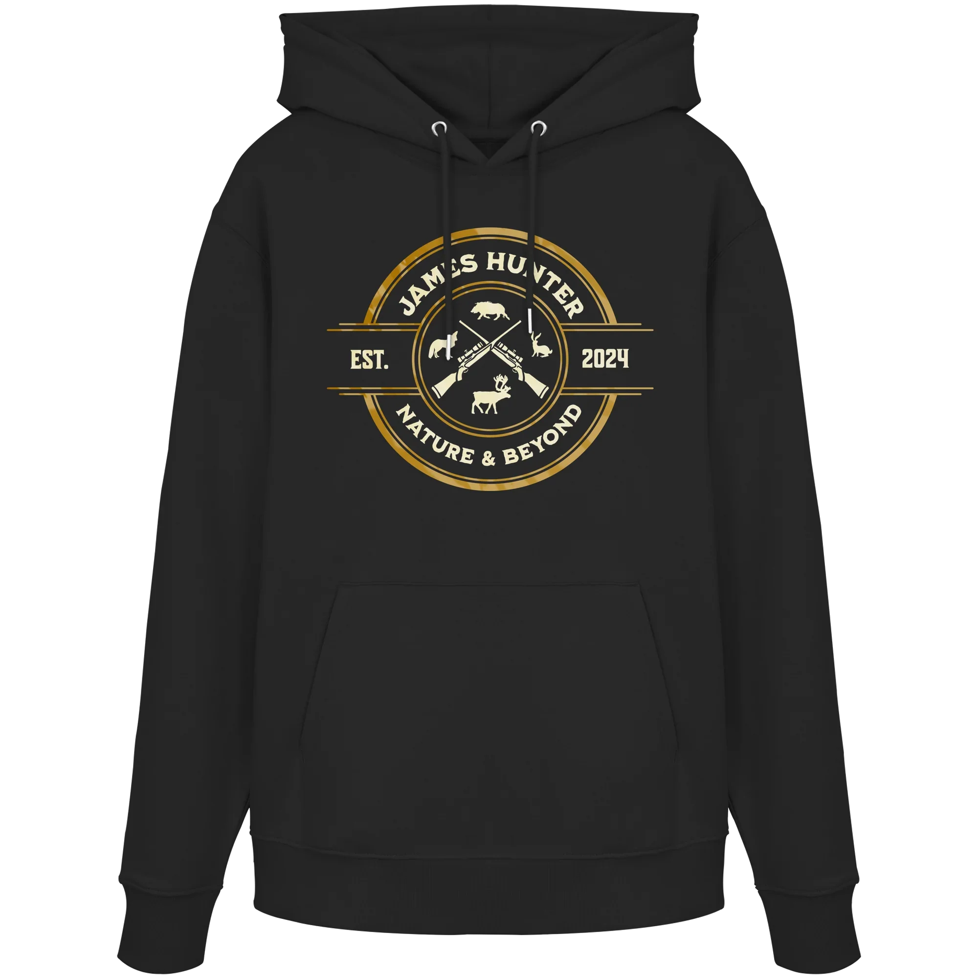 The Hunter’s Emblem – James Hunter Original - Organic Hoodie