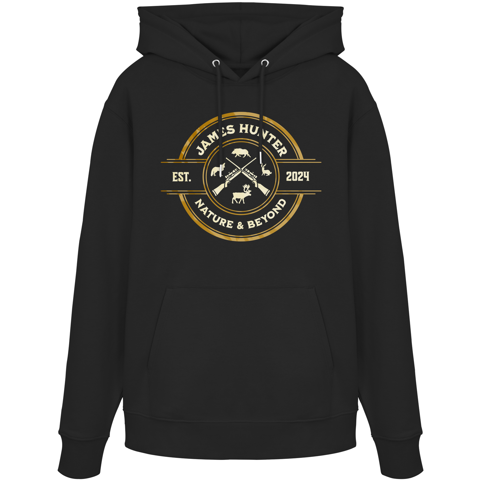 The Hunter’s Emblem – James Hunter Original - Organic Hoodie