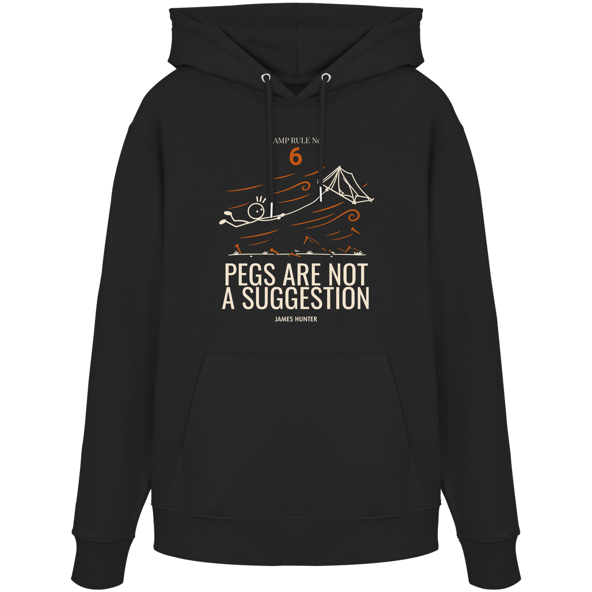 Rule 06 — Pegs Are Not a Suggestion - Organic Hoodie